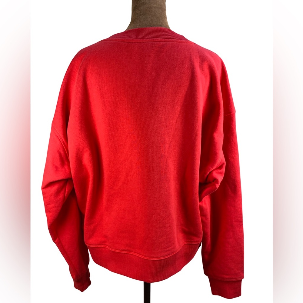 All in Motion Athletic Court Club White Crewneck Sweatshirt | Women’s Medium‎ - Picture 2 of 5